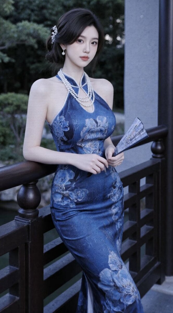 广州外围模特顶级超模曼妮芬 179cm D杯 蜜桃臀马甲线 旗袍写真 舞蹈功底身材柔软图2