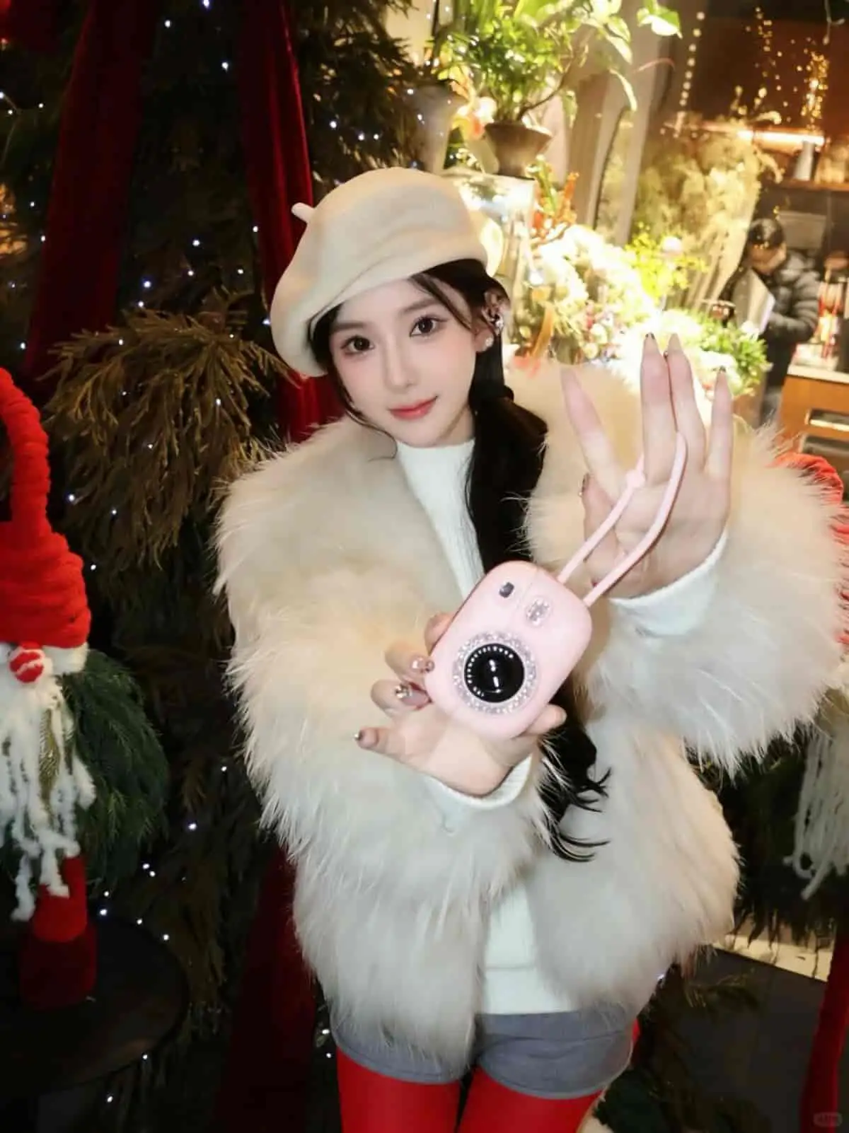 上海闵行区外围168cmD杯高学历女生餐厅造型写真