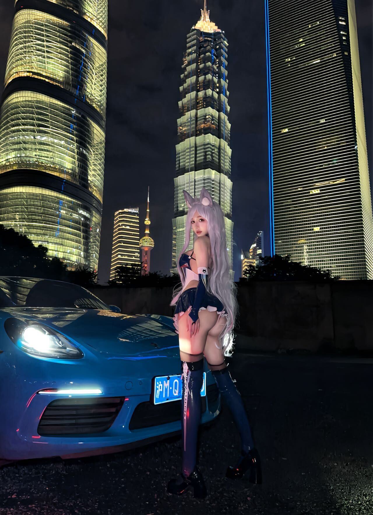 上海外围模特身高166 CUPG 网红款写真图3